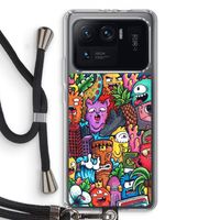Vexx Mixtape: Xiaomi Mi 11 Ultra Transparant Hoesje met koord