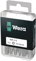 Wera 867/1 Z TORX® Bits, TX 20 x 25 mm (10 Bits pro Box) - 1 stuk(s) - 05072408001 - thumbnail