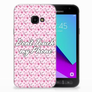 Samsung Galaxy Xcover 4 | Xcover 4s Silicone-hoesje Flowers Pink DTMP