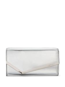 Jimmy Choo mini sac Emmie en cuir - Argent