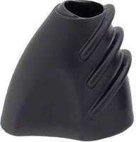 Hebie standaardvoet midden standaard dubbel 69901 zwart p/2