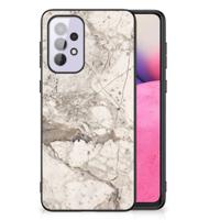 Samsung Galaxy A33 5G Marmeren Print Telefoonhoesje Marmer Beige