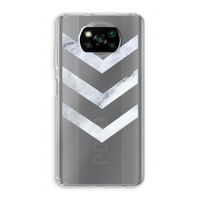 Marmeren pijlen: Xiaomi Poco X3 NFC Transparant Hoesje