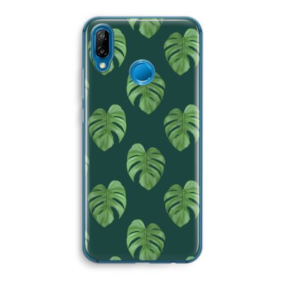 Monstera leaves: Huawei P20 Lite Transparant Hoesje