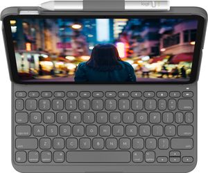 Logitech Slim Folio Apple iPad (2022) Toetsenbord Hoes QWERTY