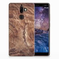Nokia 7 Plus | Bumper Hoesje | Tree Trunk