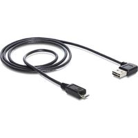 EASY-USB2.0 Type-A 90Â° naar USB-Micro-B Kabel