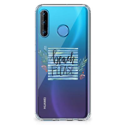 Huawei P30 Lite Stevig | Bumper Hoesje | Boho Beach Huawei P30 Lite Stevig | Bumper Hoesje | Boho Beach