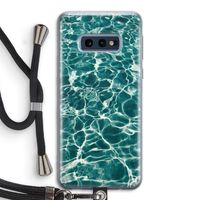 Weerkaatsing water: Samsung Galaxy S10e Transparant Hoesje met koord
