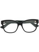 Gucci Eyewear lunettes de vue à monture carrée - Noir