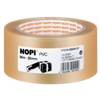 Nopi PVC 57214-00000-01 Pakband Transparant (l x b) 66 m x 50 mm 1 stuk(s)