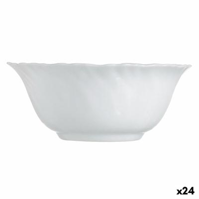 Kom Luminarc Feston Wit Glas 12 cm (24 Stuks)