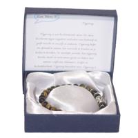 Halfedelstenen Armband in Geschenkdoos Tijgeroog Halfedelstenen Armband in Geschenkdoos Tijgeroog