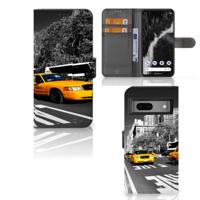 Google Pixel 7 | Flip Cover | New York Taxi