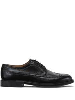 Brunello Cucinelli chaussures oxfrod à fini poli - Noir Brunello Cucinelli chaussures oxfrod à fini poli - Noir