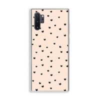 Kleine kattenkopjes: Samsung Galaxy Note 10 Plus Transparant Hoesje Kleine kattenkopjes: Samsung Galaxy Note 10 Plus Transparant Hoesje