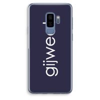 Gijweet: Samsung Galaxy S9 Plus Transparant Hoesje