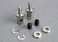 Servo rod connectors (2)/ 3mm set screws - thumbnail