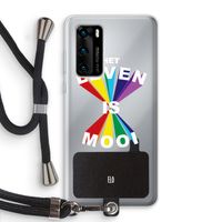 Het Leven Is Mooi: Huawei P40 Transparant Hoesje met koord