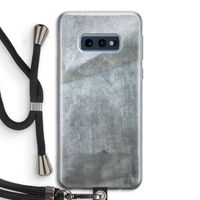 Grey Stone: Samsung Galaxy S10e Transparant Hoesje met koord
