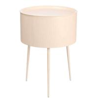 Bijzettafel Gift Decor Beige 40 x 40 x 57 cm