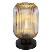 Globo Ronde tafellampNormy smoke glas Ø 14cm - 15469TS