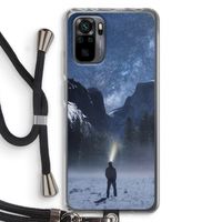 Wanderlust: Xiaomi Redmi Note 10 Pro Transparant Hoesje met koord