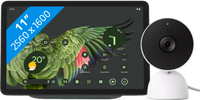 Google Pixel Tablet 256GB Wifi Grijs en Dock met Speaker + Nest Cam Indoor Wired - thumbnail