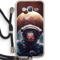 Voyager: Samsung Galaxy J3 (2016) Transparant Hoesje met koord