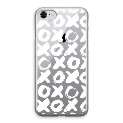 XOXO: iPhone 8 Transparant Hoesje