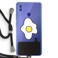 Spiegelei: Honor Note 10 Transparant Hoesje met koord