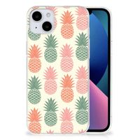 iPhone 15 Plus Siliconen Case Ananas - thumbnail