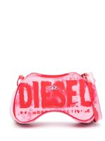 Diesel sac porté épaule Play à logo imprimé - Rose