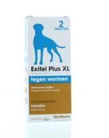 No worm hond large 2 tabletten