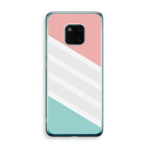 Strepen pastel: Huawei Mate 20 Pro Transparant Hoesje