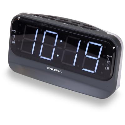 Salora CR616 Wekker radio Zwart