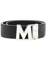 MCM ceinture Claus M à design réversible - Noir