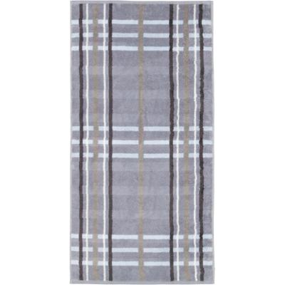 Cawö Cawö Noblesse Check Badlaken 80x150 nordic blue