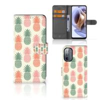 Motorola Moto G31 | G41 | Book Cover | Ananas