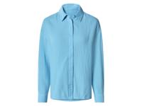 esmara Mousseline dames blouse (Blauw, S (36/38))