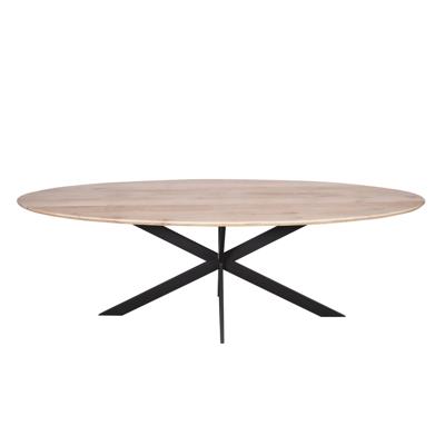 Eettafel Eiken Ferris | Ovaal 210 cm | Naturel