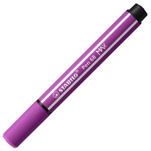 STABILO pen 68 max viltstift met dikke beitelpunt lila