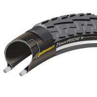 Continental Buitenband ride tour 32-622 (28x15/8x11/4) zwart reflectie