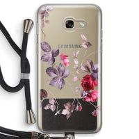 Mooie bloemen: Samsung Galaxy A5 (2017) Transparant Hoesje met koord