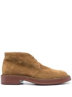 Tod's bottines en daim Polacco à lacets - Marron - thumbnail