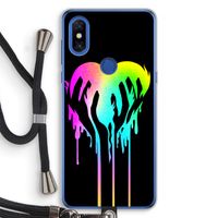 Hold My Heart: Xiaomi Mi Mix 3 Transparant Hoesje met koord