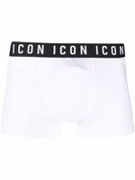 DSQUARED2 boxer à taille à logo - Blanc