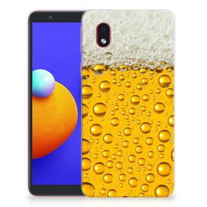 Samsung Galaxy A01 Core Siliconen Case Bier