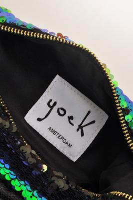 Make up bag sequins