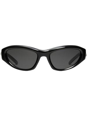Gentle Monster lunettes de soleil à monture enveloppante - Noir